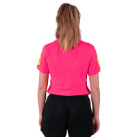 Nike KNVB Scheidsrechtersshirt 2024-2026 Dames Roze Zwart