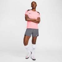 Nike Strike Trainingsbroekje Dames Grijs Roze