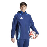 adidas Tiro 24 Competition Allweather Jas Donkerblauw Blauw