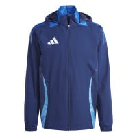 adidas Tiro 24 Competition Allweather Jas Donkerblauw Blauw