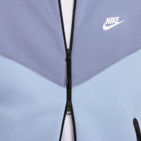 Nike Tech Fleece Sportswear Vest Lichtblauw Blauwgrijs Wit