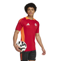 adidas Bayern München Trainingsshirt 2024-2025 Rood Wit Oranje