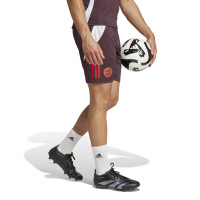 adidas Bayern München Trainingsbroekje 2024-2025 Bordeauxrood Rood Wit