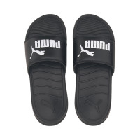 PUMA Popcat 20 Slippers Kids Zwart Wit