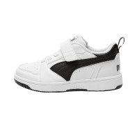 PUMA Rebound V6 Low Sneakers AC+ Kids Wit Zwart