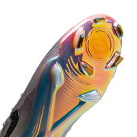 Nike Phantom Luna II Elite Gras Voetbalschoenen (FG) Grijs Zwart Roze