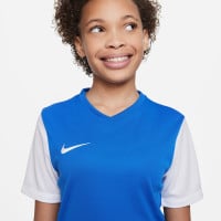 Nike Tiempo Premier II Voetbalshirt Kids Blauw Wit