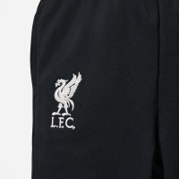 Nike Liverpool Academy Pro Trainingsbroek 2024-2025 Kleuters Zwart Wit