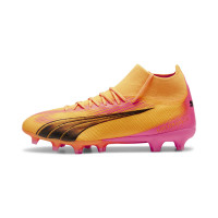 PUMA Ultra Pro Gras / Kunstgras Voetbalschoenen (MG) Oranje Zwart Roze