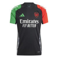 adidas Arsenal Trainingsset Europees 2024-2025 Zwart Groen Rood Wit