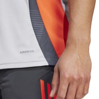 adidas Benfica Trainingsset 2024-2025 Lichtgrijs Donkergrijs Felgeel