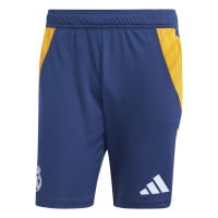 adidas Real Madrid Trainingsset 2024-2025 Donkerblauw Oranje Lichtblauw