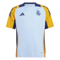 adidas Real Madrid Trainingsset 2024-2025 Kids Lichtblauw Donkerblauw