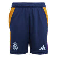 adidas Real Madrid Trainingsset 2024-2025 Kids Donkerblauw Oranje Lichtblauw