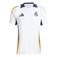 adidas Real Madrid Trainingsset 2024-2025 Wit Donkerblauw