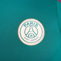 Nike Paris Saint Germain Strike Trainingspak 1/4-Zip 2024-2025 Groen Paars Wit Goud