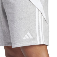 adidas Tiro 24 Sweat Broekje Grijs Wit