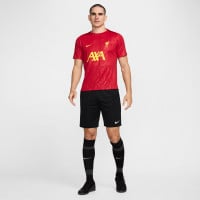 Nike Liverpool Pre-Match Trainingsshirt 2024-2025 Rood Geel