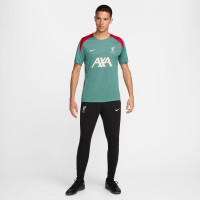 Nike Liverpool Strike Trainingsshirt 2024-2025 Groen Rood