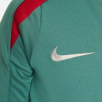 Nike Liverpool Strike Trainingspak 1/4-Zip 2024-2025 Kids Groen Zwart Rood