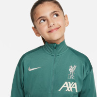 Nike Liverpool Strike Trainingspak Full-Zip 2024-2025 Kids Groen Zwart Rood