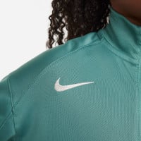 Nike Liverpool Strike Trainingspak Full-Zip 2024-2025 Kleuters Groen Zwart Rood