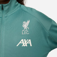 Nike Liverpool Strike Trainingspak Full-Zip 2024-2025 Kleuters Groen Zwart Rood