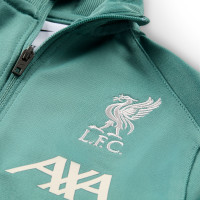 Nike Liverpool Strike Trainingspak Full-Zip 2024-2025 Baby Groen Zwart Rood