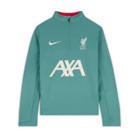 Nike Liverpool Academy Pro Trainingspak 1/4-Zip 2024-2025 Kleuters Groen Rood Wit