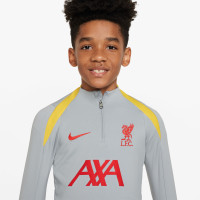 Nike Liverpool Strike Trainingstrui 2024-2025 Kids Grijs Geel Rood