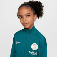 Nike Paris Saint Germain Strike Trainingspak Full-Zip 2024-2025 Kids Groen Paars Wit Goud