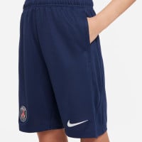 Nike Paris Saint-Germain Academy Pro Trainingsbroekje 2024-2025 Kids Donkerblauw Wit