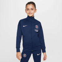 Nike Paris Saint-Germain Academy Pro Trainingspak Full-Zip 2024-2025 Kids Donkerblauw Wit