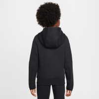 Nike Paris Saint-Germain Tech Fleece Trainingspak 2024-2025 Kids Zwart Antraciet Rood