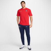 Nike Paris Saint Germain Tech Fleece Jogger 2024-2025 Donkerblauw Wit