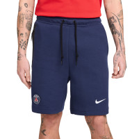 Nike Paris Saint-Germain Tech Fleece Crest Set 2024-2025 Donkerblauw Rood Wit