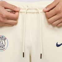 Nike Paris Saint-Germain Club Hooded Trainingspak 2024-2025 Beige Donkerblauw