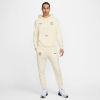 Nike Paris Saint-Germain Club Joggingbroek 2024-2025 Beige Donkerblauw