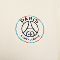 Nike Paris Saint-Germain Club Hoodie 2024-2025 Beige Donkerblauw