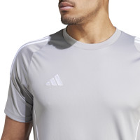 adidas Tiro 24 Trainingsshirt Grijs Wit