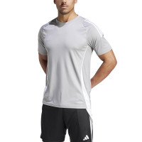 adidas Tiro 24 Trainingsshirt Grijs Wit