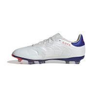 adidas Copa Pure 2 Elite Gras Voetbalschoenen (FG) Kids Wit Blauw Rood