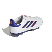 adidas Copa Pure 2 Elite Gras Voetbalschoenen (FG) Kids Wit Blauw Rood