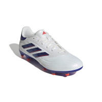 adidas Copa Pure 2 League Gras Voetbalschoenen (FG) Wit Blauw Rood