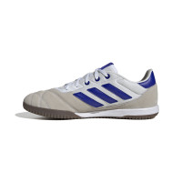 adidas Copa Gloro Zaalvoetbalschoenen (IN) Wit Beige Blauw