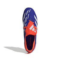 adidas Predator Elite FT IJzeren-Nop Voetbalschoenen (SG) Blauw Wit Rood