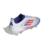 adidas F50 Pro Gras Voetbalschoenen (FG) Wit Rood Blauw