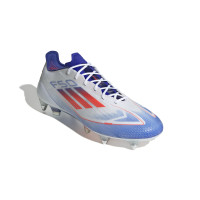 adidas F50 Elite IJzeren-Nop Voetbalschoenen (SG) Wit Rood Blauw