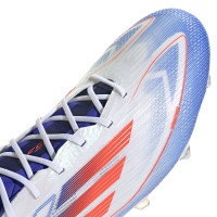 adidas F50 Elite IJzeren-Nop Voetbalschoenen (SG) Wit Rood Blauw