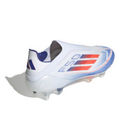 adidas F50 Elite Veterloze IJzeren-Nop Voetbalschoenen (SG) Wit Rood Blauw